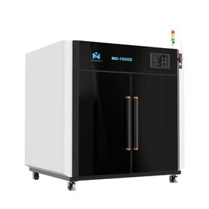 Stampante 3D industriale area di stampa 100x100x100cm con display da 10