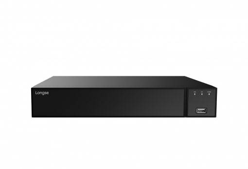 XVR Ibrido 8 canali HD/8MP-N - 16 canali IP/8MP,H.265, audio/bidirezional, 1 HDD Sata fino a 8TB