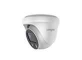 Videocamera dome IP 4MP/5MP full color,auto focus 5X,IR fino a 20 metri,PoE,audio,SD Slot,allarme