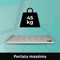Mensola fissa per armadi rack 19 profondità 280mm, colore grigio