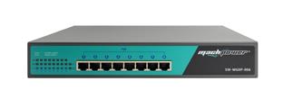 Switch layer 2, 8 Porte gigabit PoE 48V, web managed