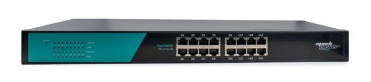 Switch unmanaged 16 porte fast, per armadi rack da 19