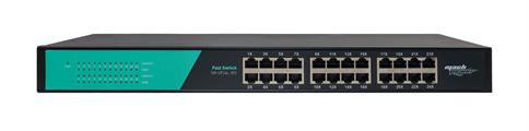 Switch unmanged 24 porte fast, per armadi rack 19