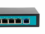 Switch 8 porte fast PoE 24V, 1 porta uplink
