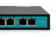 Switch 8 porte fast PoE, 2 porte uplink , fino a 250 metri, con funzione VLAN