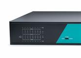 Switch 16 porte gigabit POE unmanaged con 2 porte SFP, per armadi rack 19, con funzione VLAN, fino a 300 metri
