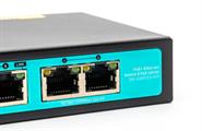 Switch 8 porte Gigabit PoE, 2 Porte Uplink Gigabit,con funzione VLAN, 120W