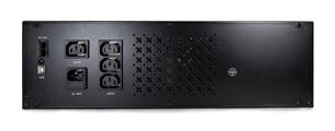 Gruppo di continuità line interactive da rack in metallo 1200VA/720W 2 batterie 12V/7Ah 4 uscite IEC, USB e RJ11
