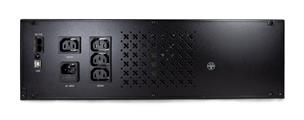 Gruppo di continuità line interactive da rack in metallo 600VA/360W 1 batteria 12V/7Ah 4 uscite IEC, USB e RJ11
