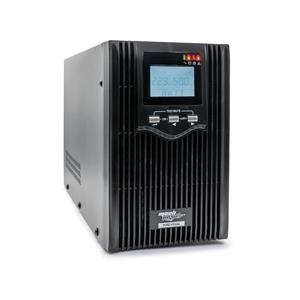 Gruppo di continuità line interactive 1200VA/800W, onda sinusoidale pura, stabilizzatore AVR, 2 batterie 12V/7Ah, 3 uscite IEC, 1 porta USB, 1 porta RJ45