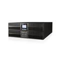 Gruppo di continuità on-line 6000VA/6000W doppia conversione, fattore di potenza 1, convertibile rack o tower, 16 batterie 12V/7AH, slot SNMP , slot modulo batterie aggiuntive