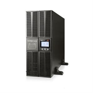 Gruppo di continuità on-line 6000VA/6000W long backup, alimentatore 5A, doppia conversione, convertibile rack o tower, slot SNMP , slot modulo batterie aggiuntive