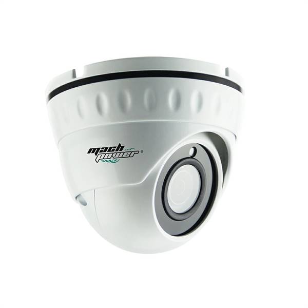 Videocamera dome AHD 4in1 4K (8MP), con ottica 3.6mm, WDR, IR fino a 30 metri, IP66, struttura in metallo