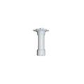 Staffa a soffitto per speed dome 5, lunghezza massima 10cm, colore bianco
