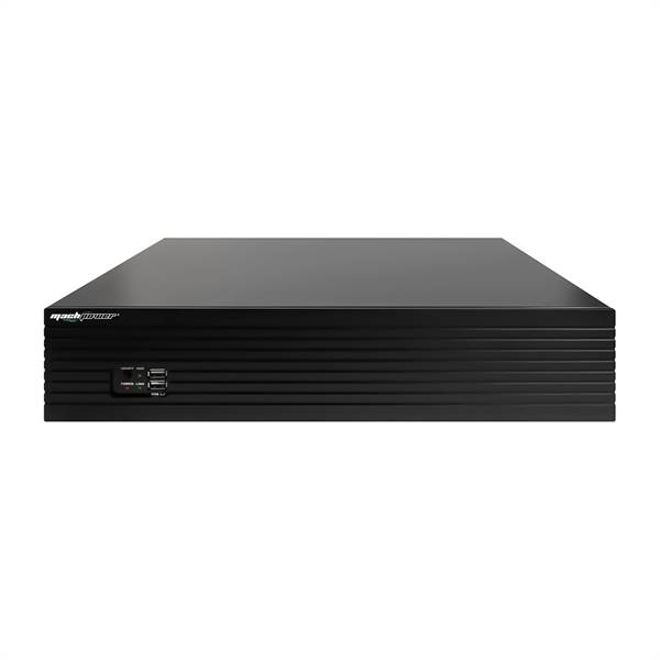 NVR 64 canali fino a 12MP,H.265+, allarme, 2 porte RJ45 Gigabit, 8 HDD Sata fino a 48TB, Cloud