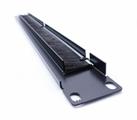 Pannello passacavi per armadi rack da 19 con spazzola