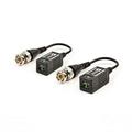 Video Balun fino a 4K e 400m, con cavo incorporato, 1 canale AHD/CVI/TVI