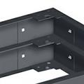 Zoccolo 600x800mm per armadi rack 19, colore nero