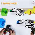Robot 4 in 1 programmabile con linguaggio di programmazione a blocchi basato su Micro:Bit