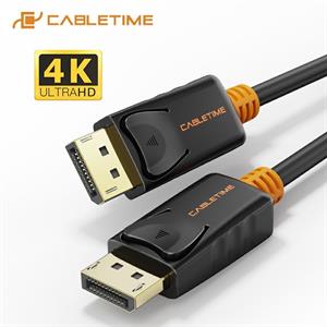 Cavo convertitore DP a DP V1.2 4k/60Hz, connettori placcati in oro, lunghezza 1,8 metri