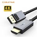 Display Port to HDMI 4k/30Hz Cable, Black, 1.8m