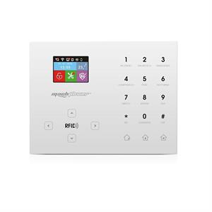 Kit Centrale di allarme touch RFID 32 zone wireless + 8 filari, GSM, GPRS, Wi-Fi