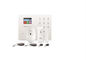 Kit Centrale di allarme touch RFID 32 zone wireless + 8 filari, GSM, GPRS, Wi-Fi