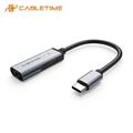 Adattatore da USB-C a Audio+USB C, colore space grey, digital, lunghezza 10 centimetri