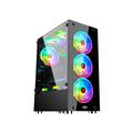 CASE GAMING 4*FAN ARGB, 3*USB3.0, GLASS FRONT & PANEL