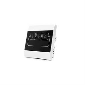 Pannello touch switch wireless 868MHz per la gestione di 3 elettrodomestici