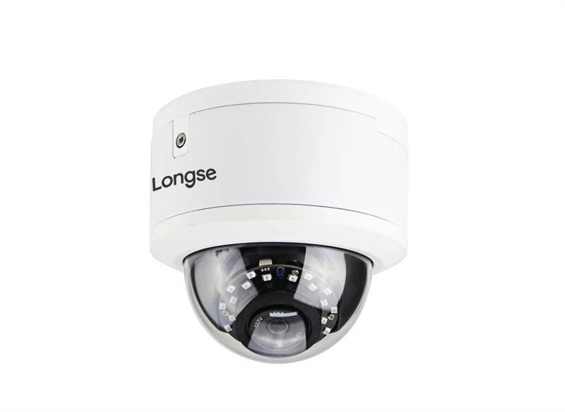 Videocamera dome IP 4MP H.265,con ottica 2,7-13,5mm,autofocus,IR fino a 20 metri,PoE,Vandalproof,SD Slot,IP67