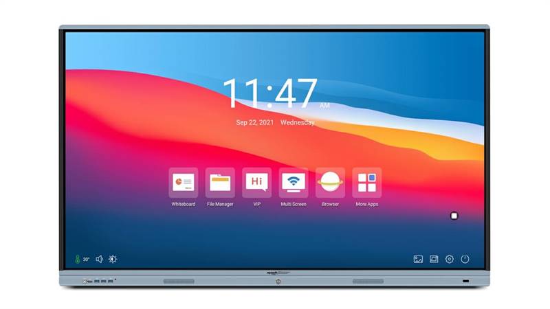Monitor multi-touch 65 4K, S.O. Android 11, RAM 4Gb, ROM 32 Gb, Type-C integrata