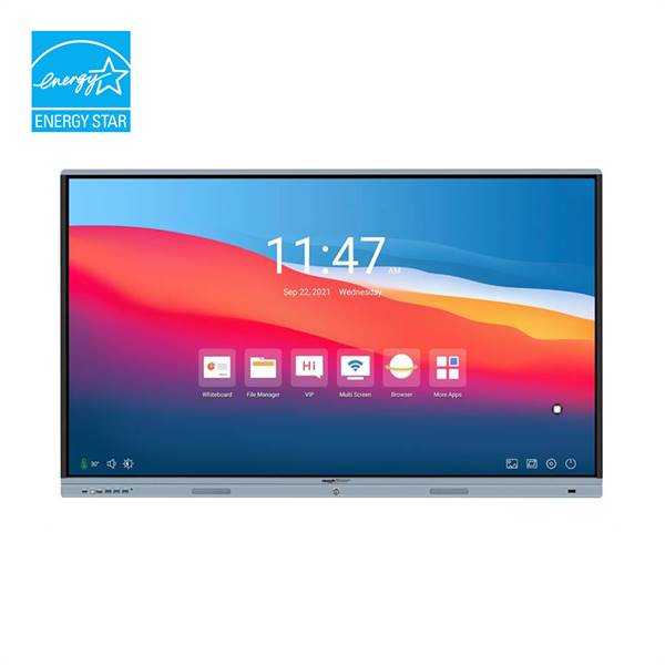 Monitor multi-touch 86 4K, S.O. Android 11, Type-C integrata, RAM 4Gb, storage 32Gb