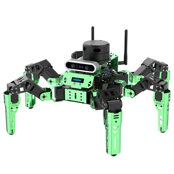 ROS Hexapod Robot Kit,LIDAR,SLAM,Depth Camera,Speacker