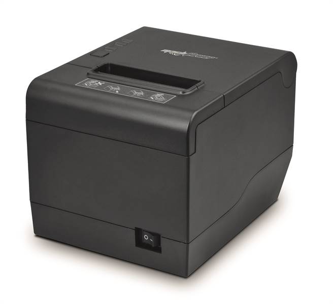 Stampante termica POS da 80 millimentri, velocità 300mm/s, USB/RS232/LAN, supporta stampa 1D e 2D