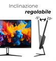 Monitor LED 24 multimediale Full HD 1920x1080 IPS, 75HZ, 250CD/M2, HDMI+VGA+Audio
