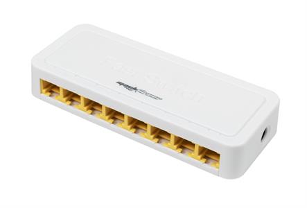 Switch unmanaged 8 porte fast, versione desk