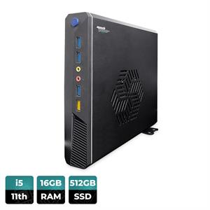 Mini-PC CPU I5-11400, RAM da 16Gb, storage da 512Gb, S.O. Windows 11 Pro, con bluetooth e Wi-Fi AC