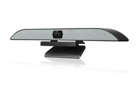 Sistema per la videoconferenza con telecamera 4k e 8 microfoni integrati con tracciamento automatico dell’audio