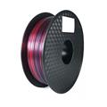 Bobina 1Kg filamento PLA Silk 2 Colori (Rosso/Nero) diametro 1,75mm