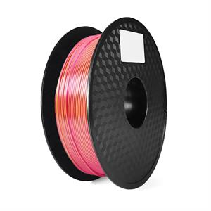 Bobina 1Kg filamento PLA Silk 2 Colori (Oro/Fuchsia) diametro 1,75mm