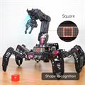 Robot esapode con A.I. con Raspberry PI e programmabile con Python versione PRO con braccio robotico