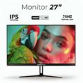 Monitor LED 27 multimediale Full HD 1920x1080 IPS, 75HZ, 250CD/M2, HDMI+VGA+Audio