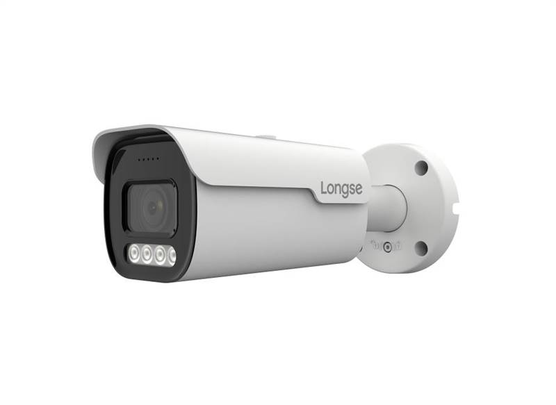 Videocamera bullet IP 4K (8MP),con AI,ottica da 2.7-13.5mm con zoom motorizzato,autofocus 5X,IR fino a 40 metri,PoE,Audio,SD slot,IP67