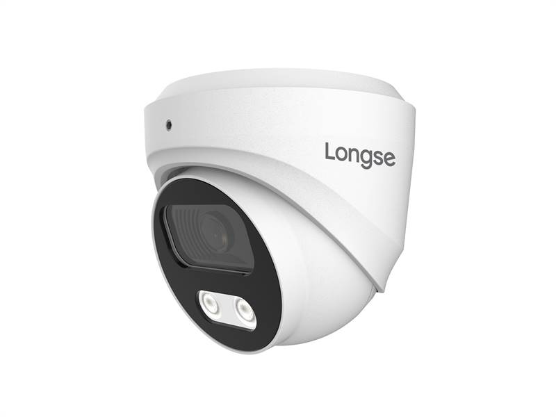Videocamera dome IP 5MP H.265,con A.I.,ottica 2,8mm,IR fino a 25 metri,PoE,SD Slot,audio,reset