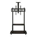 Stand per monitor touch da 65-110 con ruote autobloccanti