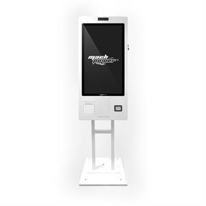 Chiosco self service da 32, con processore I3, Sistema Operativo Windows,lettore QRCode e stampante termica integrata
