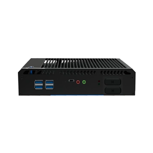 Mini PC Industrial, CPU I3, con RAM 4Gb, SSD da 128Gb, 4 porte COM, 2 LAN Gigabit, 4 USB, Wi-Fi6, HDMI, DP, VGA