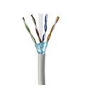 Matassa F/UTP Cat6 CCA, 305 metri, 24 AWG, materiale PVC, ECA, colore grigio