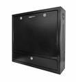 Box di sicurezza per DVR/Notebook in metallo 58x55x15cm, colore nero